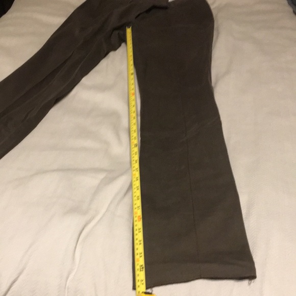 Italian Designer ALLEGRI Brown Straight Leg Trousers Size 10 - Picture 10 of 10